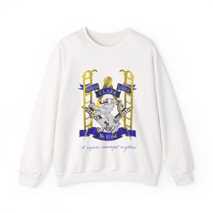 Sweatshirt — "No. 8164" Ingham Clark Lodge Crest Crewneck