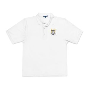 Ingham Clark Polo Shirt — Classic White Club Polo