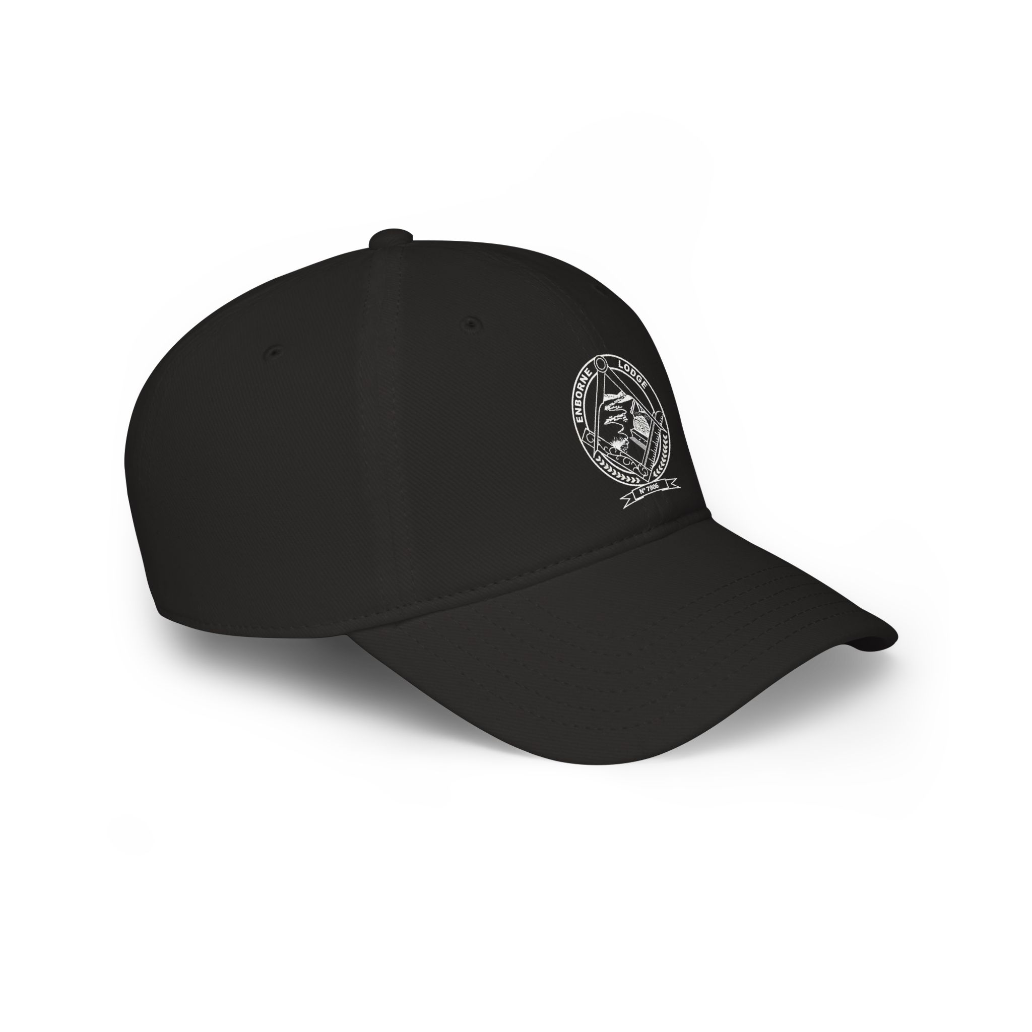 Enborne Lodge 7906 - Embroidered State Seal Baseball Cap - Image 4