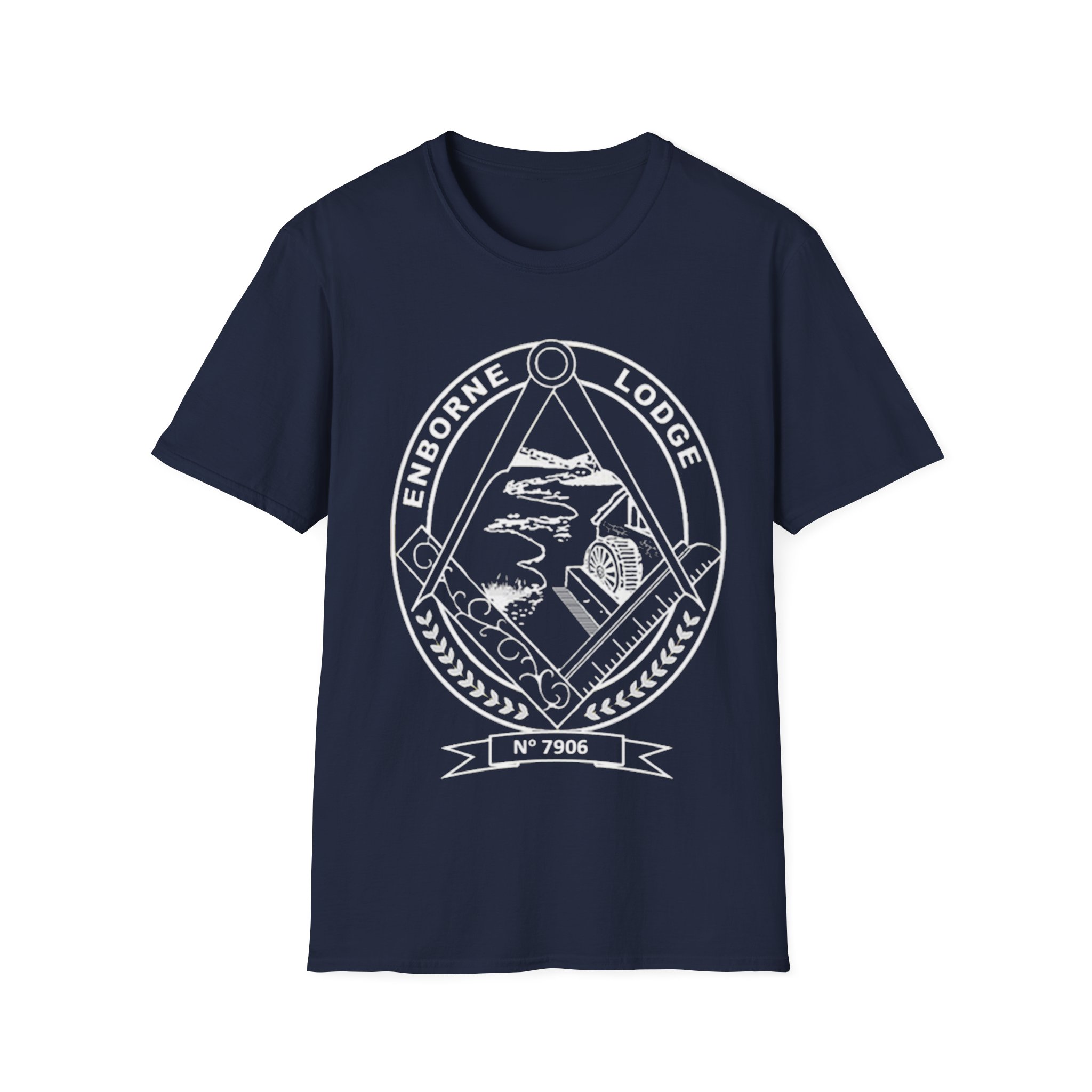 Enborne Lodge No. 7906 Vintage Crest Tee - Image 21