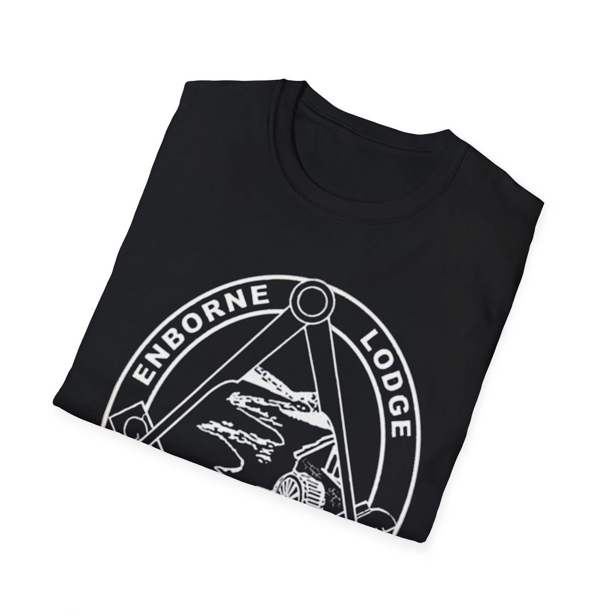 Enborne Lodge No. 7906 Vintage Crest Tee - Image 4