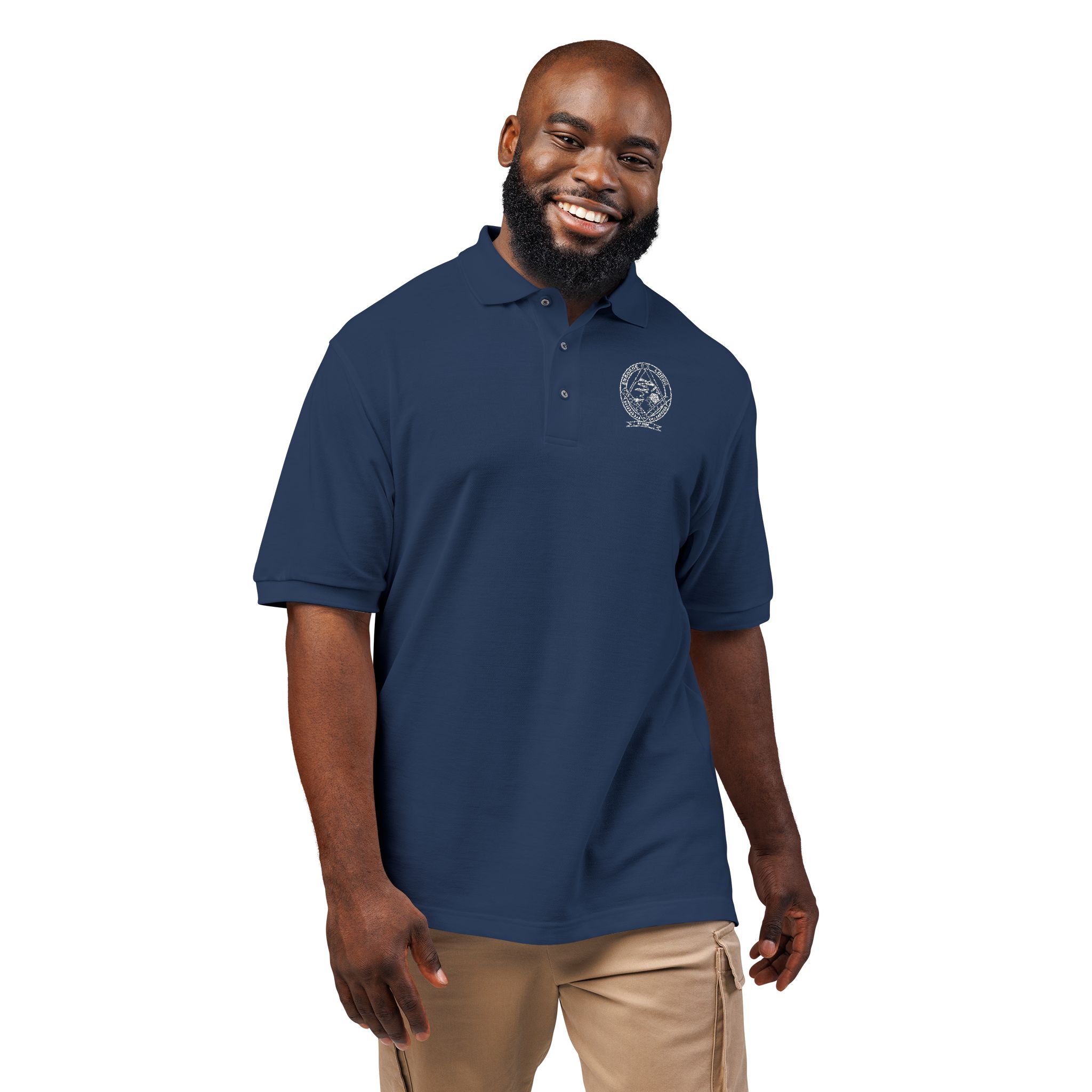 Embroidered Enborne 7906 Polo Shirt - Image 4