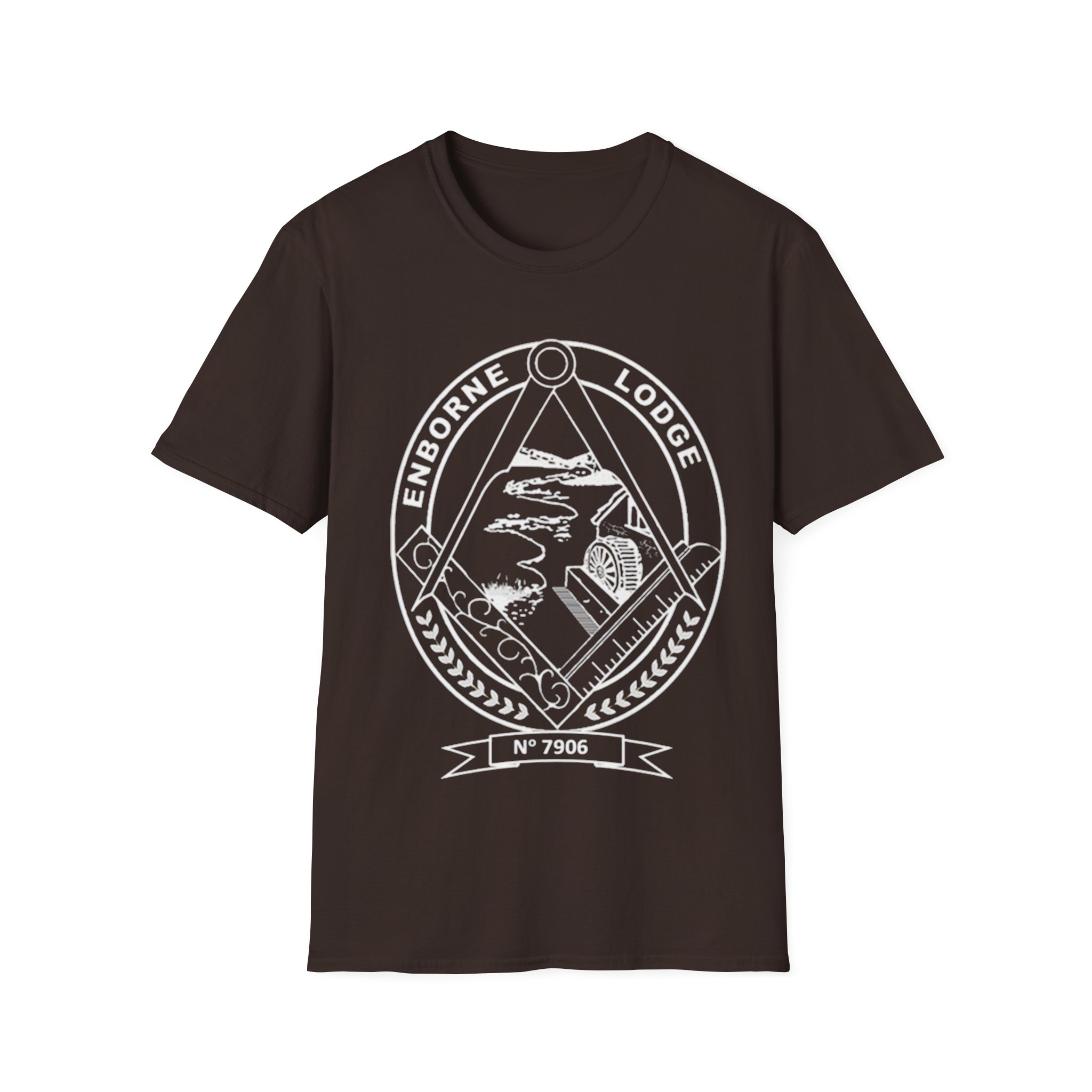 Enborne Lodge No. 7906 Vintage Crest Tee - Image 9