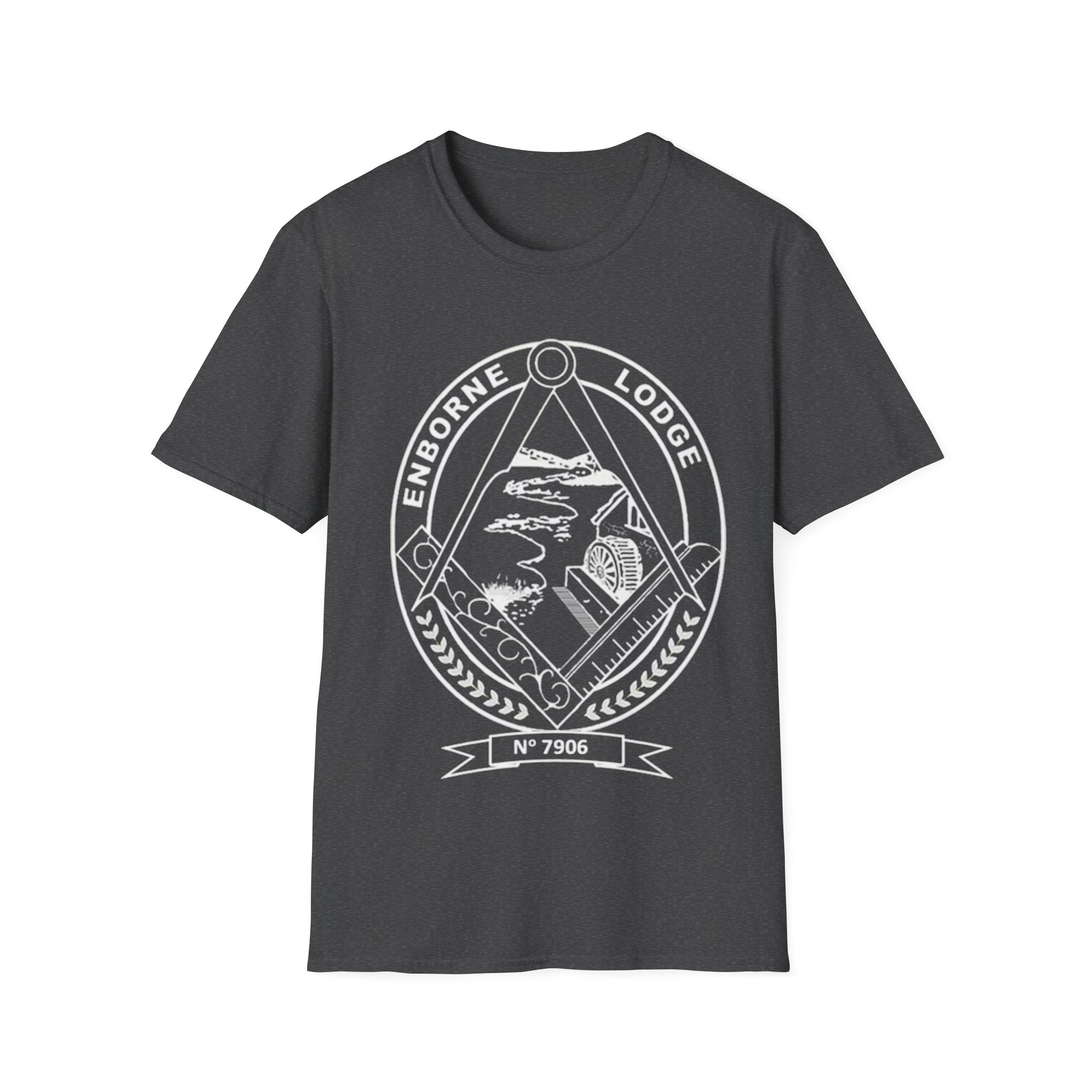 Enborne Lodge No. 7906 Vintage Crest Tee - Image 13