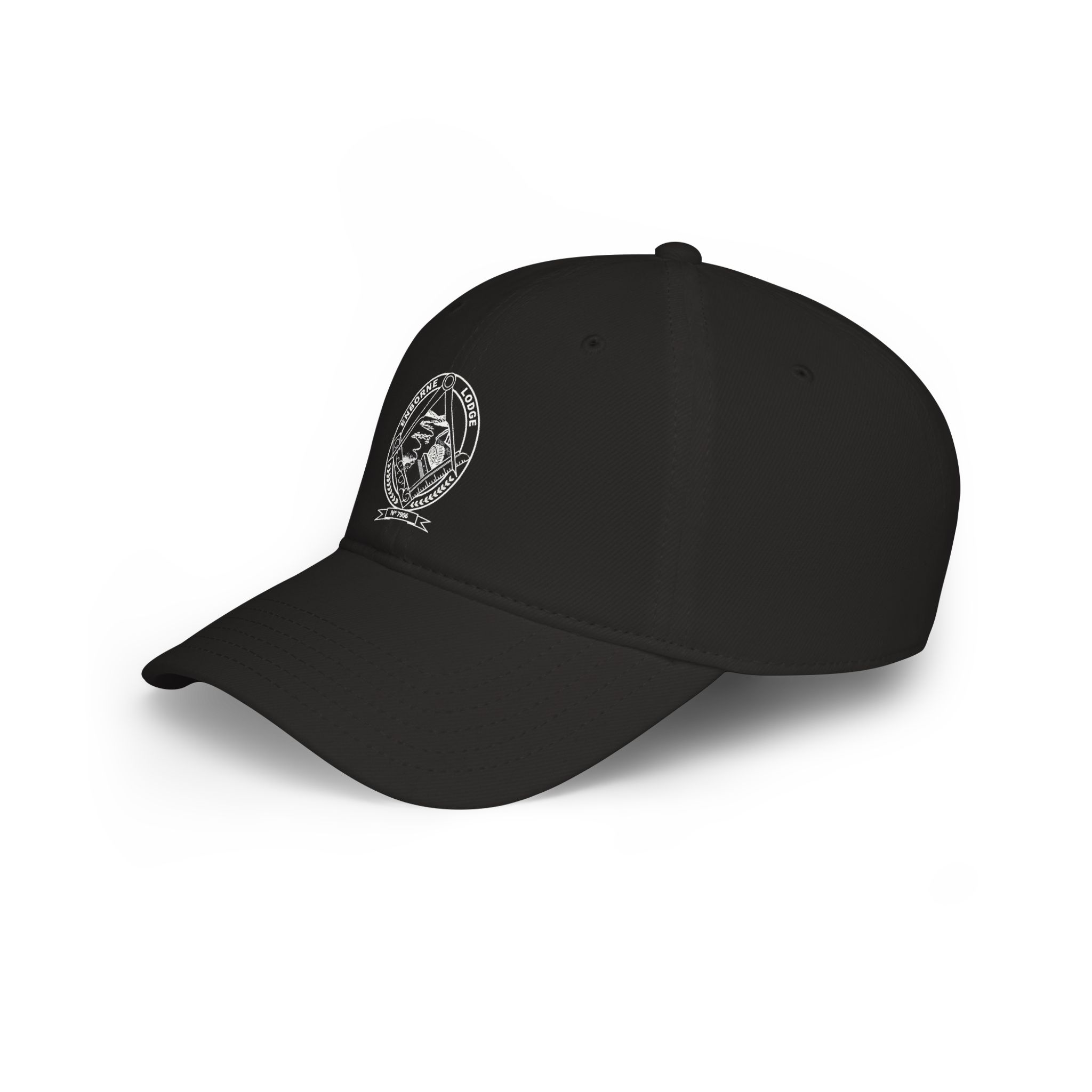 Enborne Lodge 7906 - Embroidered State Seal Baseball Cap - Image 3