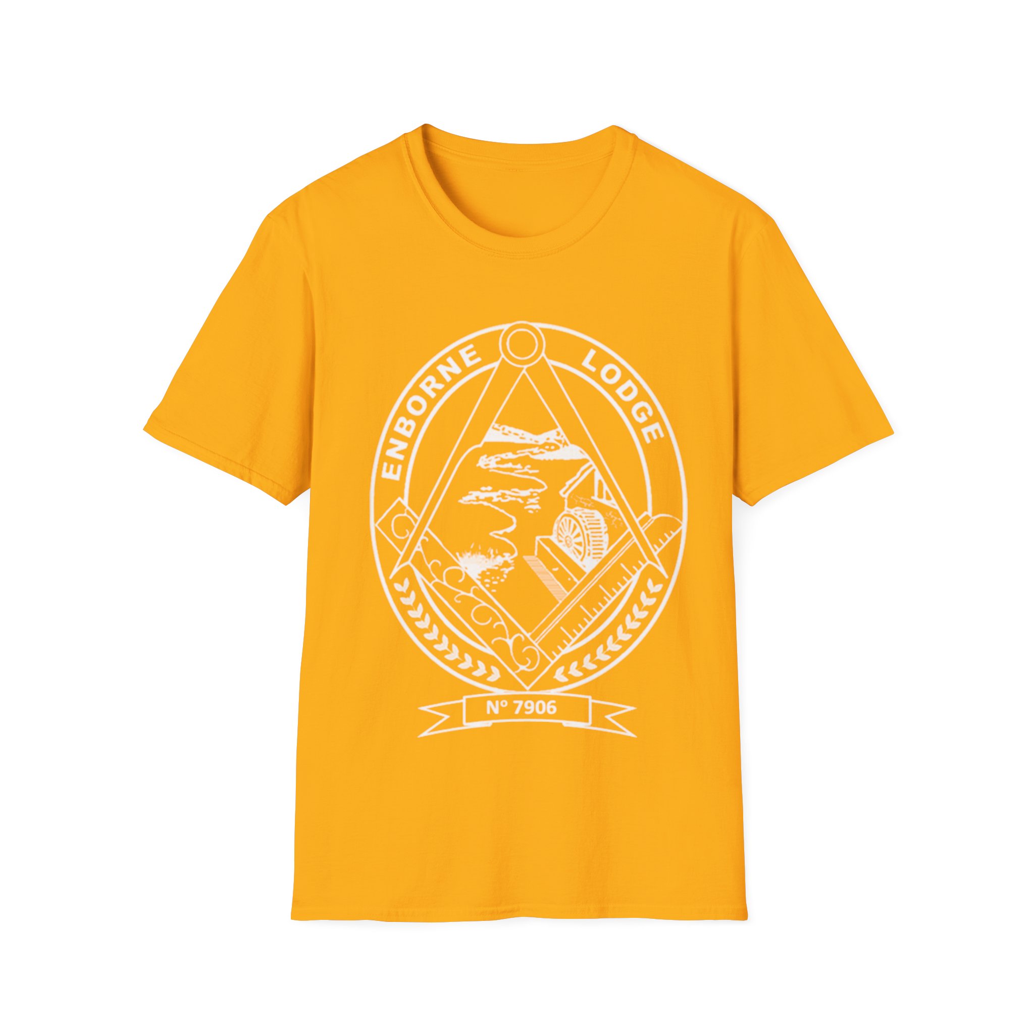 Enborne Lodge No. 7906 Vintage Crest Tee - Image 5